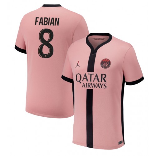 Fotbalové Dres Paris Saint-Germain Fabian Ruiz #8 Alternativní 2024-25 Krátký Rukáv